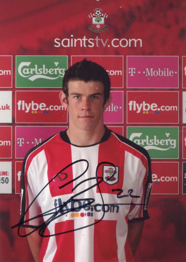 Gareth Frank Bale Autograph Autogramm | ID 14857820668285