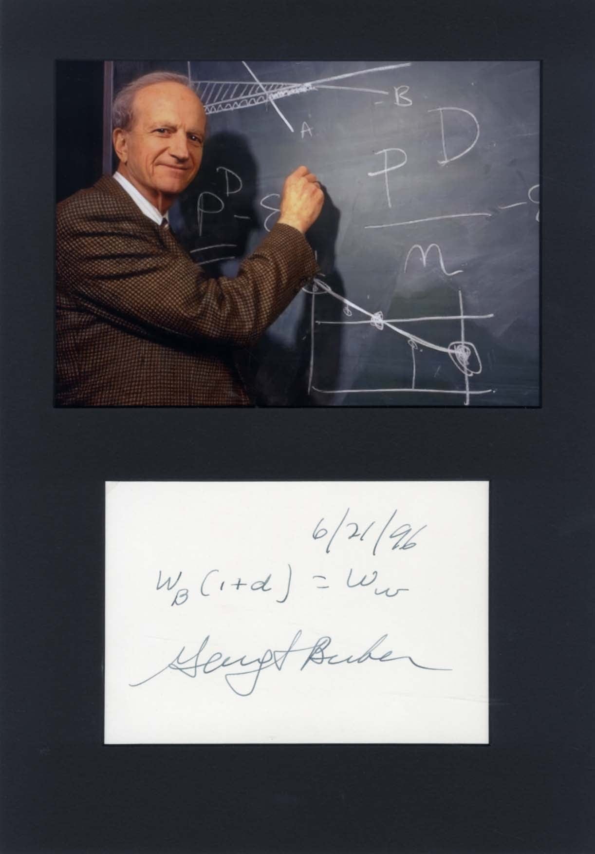 Gary Stanley Becker Autograph Autogramm | ID 14970356793725