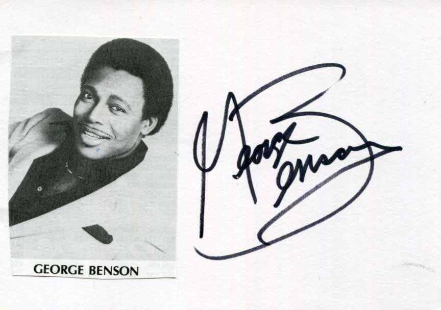 George  Benson Autograph Autogramm | ID 14889730539901