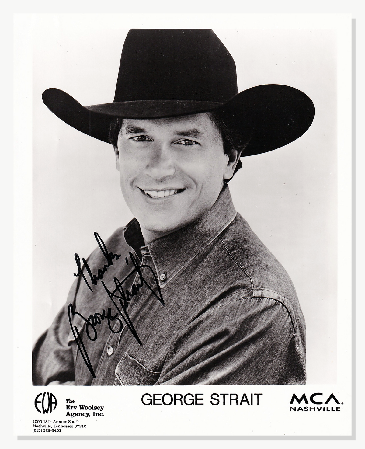 George Strait Autograph Autogramm | ID 16027128693117