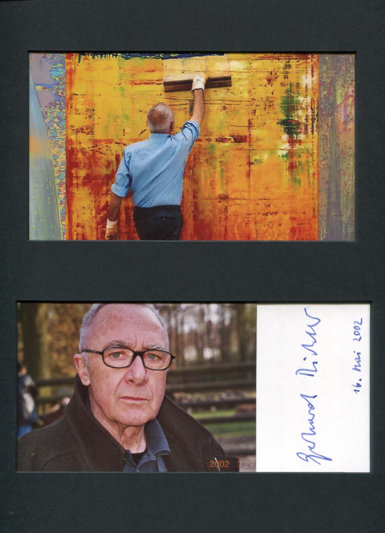 Gerhard Richter Autograph Autogramm | ID 8197518950549