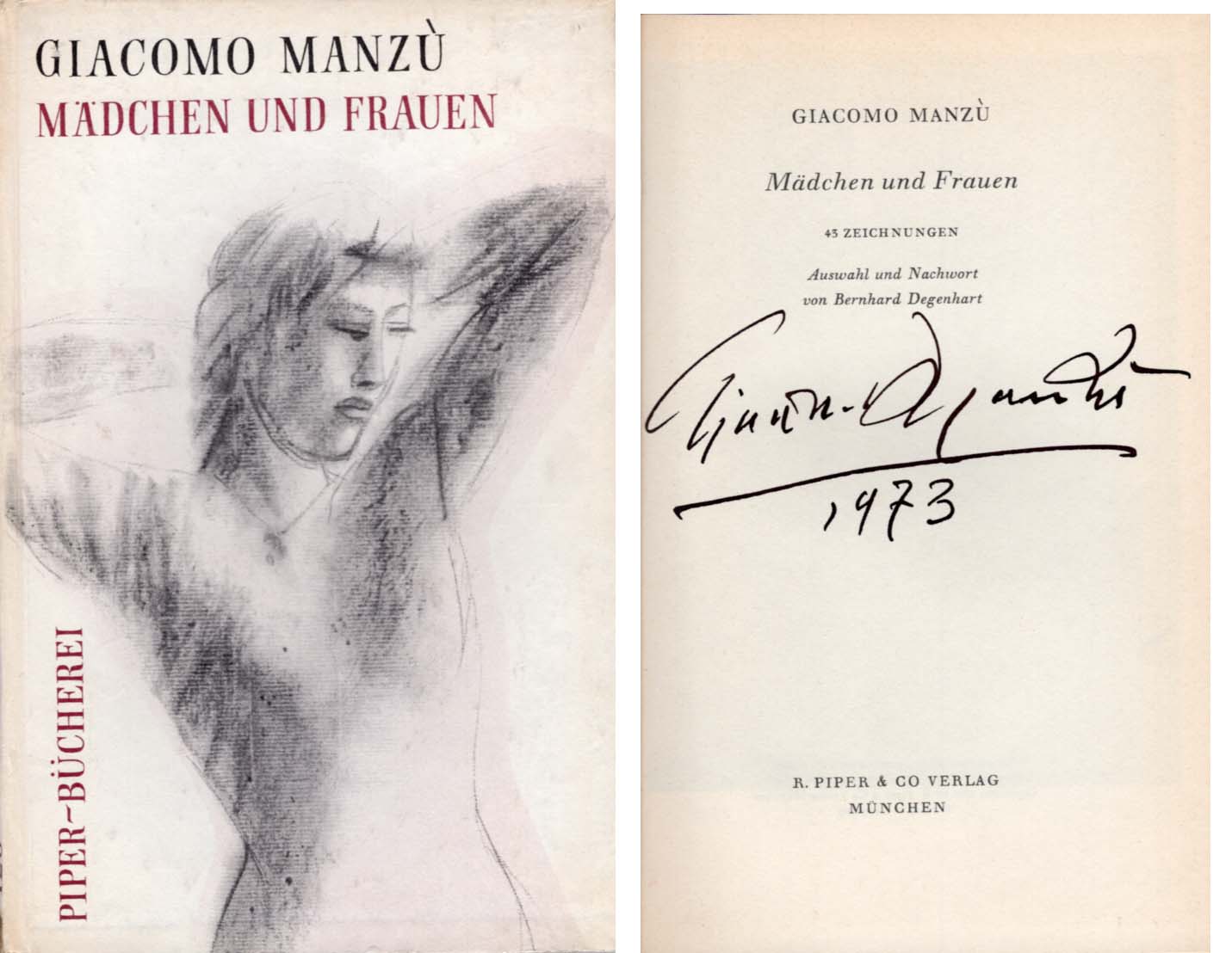 Giacomo Manzù Autograph Autogramm | ID 7878132727957