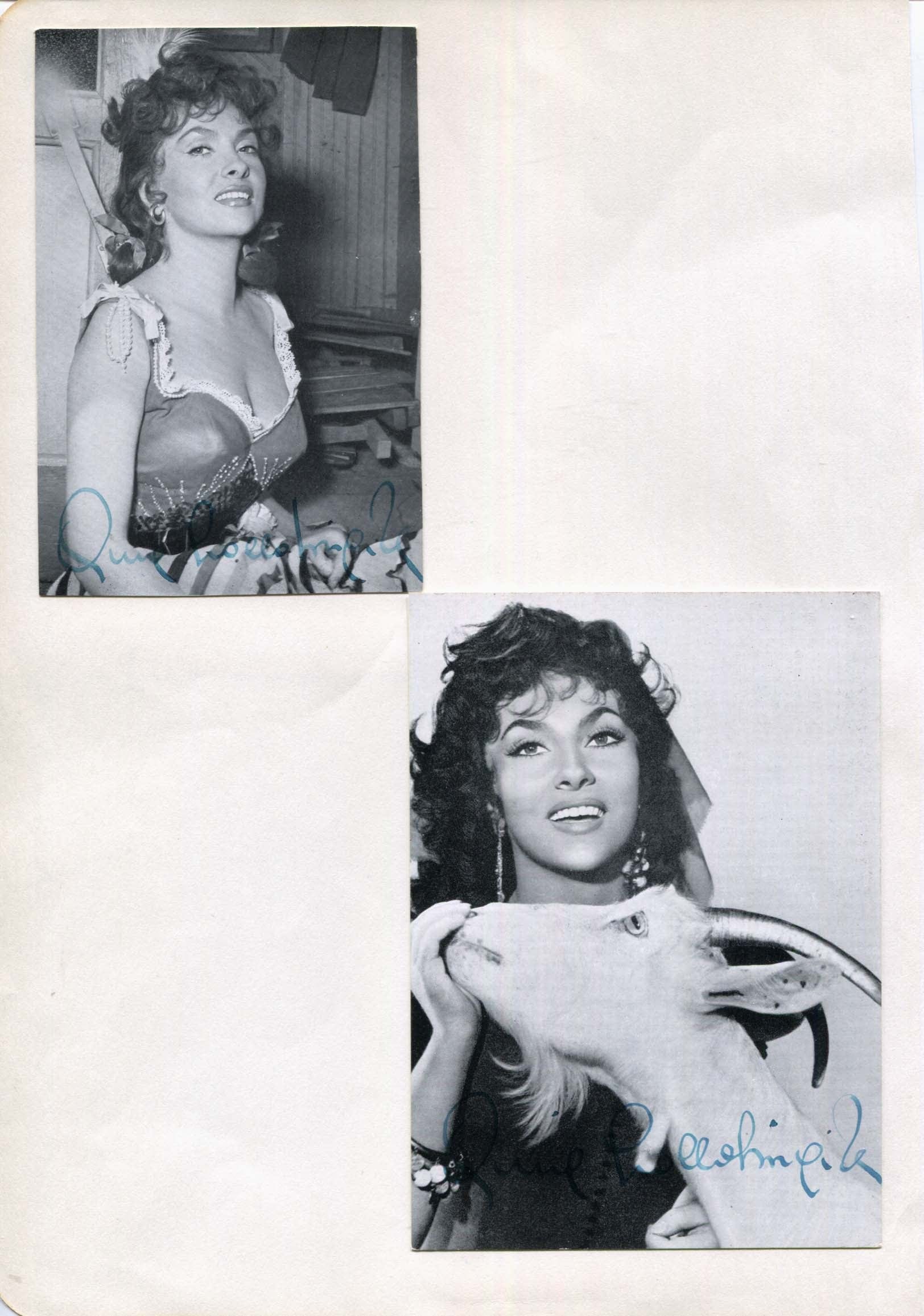 Gina Lollobrigida Autograph Autogramm | ID 7993144672405