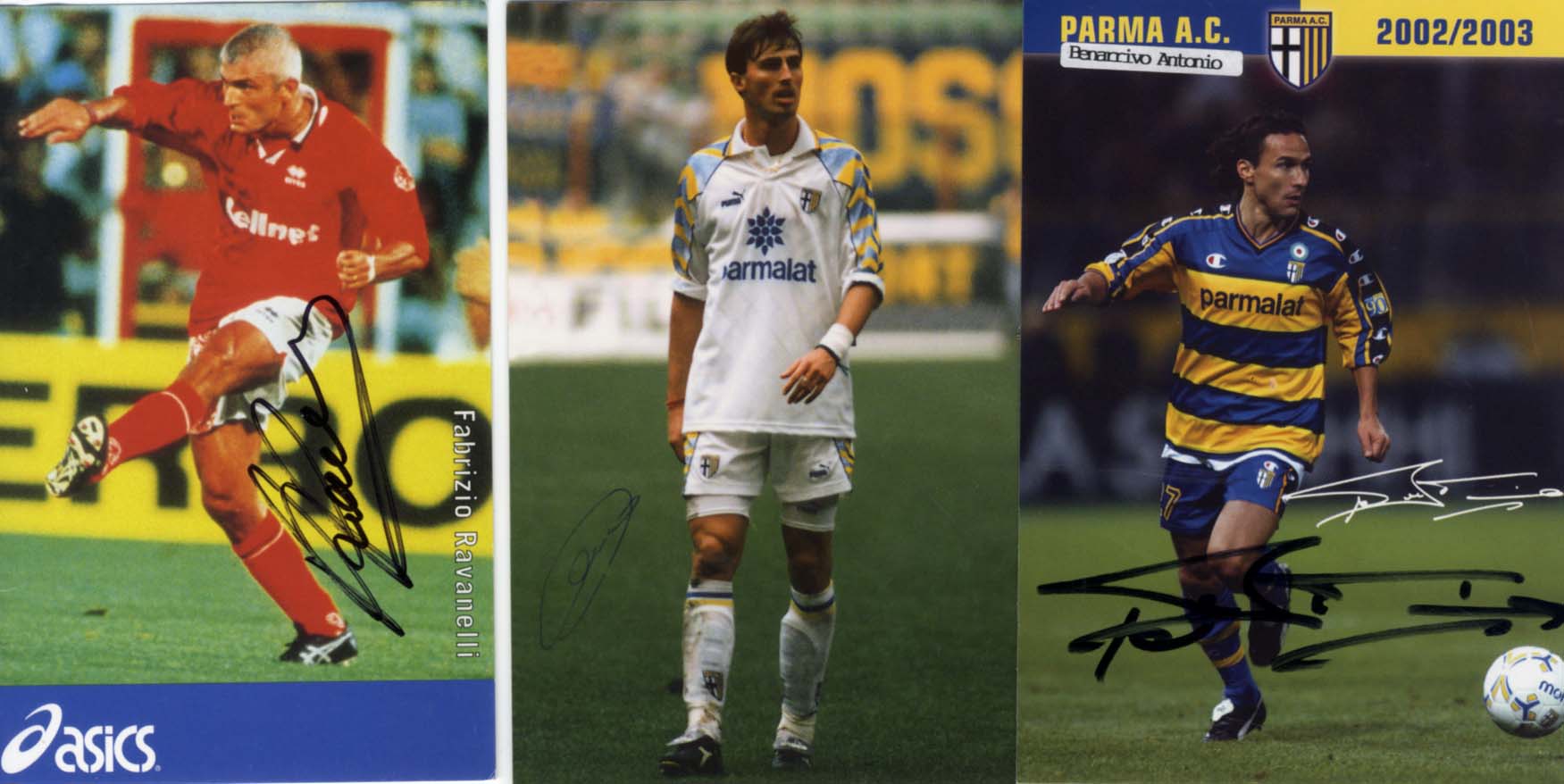 Giuseppe &amp; Fabrizio &amp; others Bergomi &amp; Ravanelli &amp; others Autograph Autogramm | ID 14835649184125