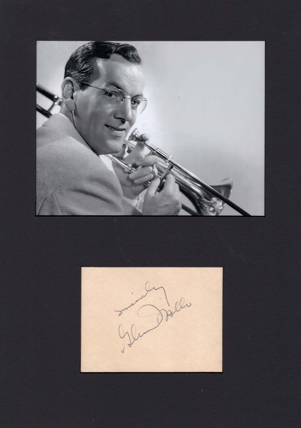 Glenn Miller Autograph Autogramm | ID 8155576205461