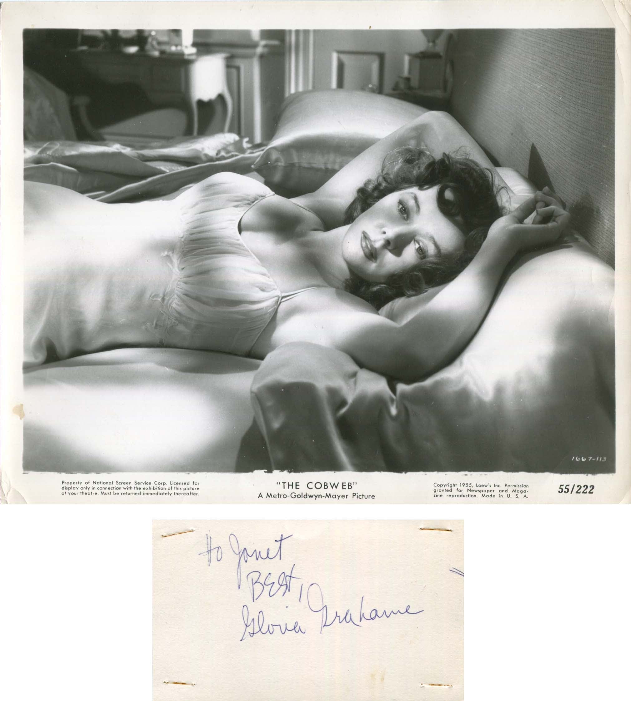 Gloria  Grahame Autograph Autogramm | ID 8012000919701