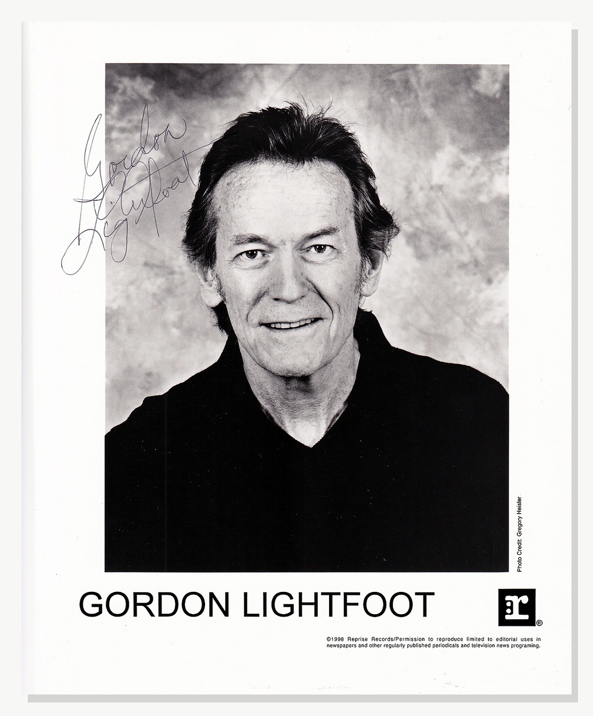 Gordon Lightfoot Autograph Autogramm | ID 16026510459261