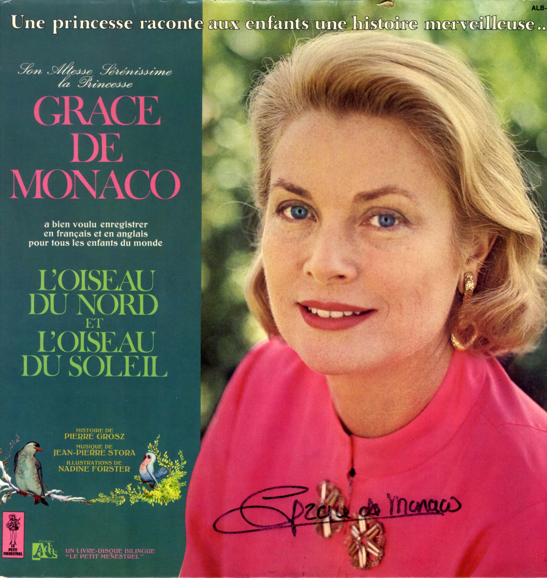 Grace de Monaco Autograph | signed records / memorabilia