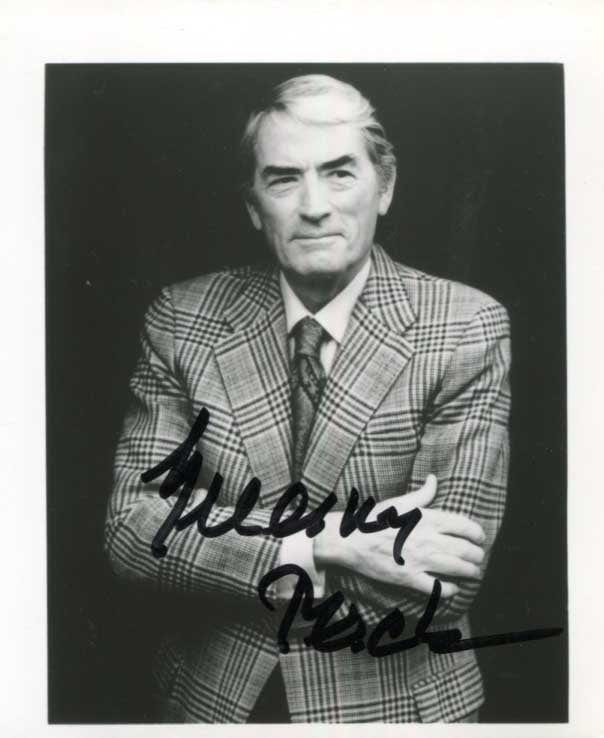 Gregory Peck Autograph Autogramm | ID 14664718123389