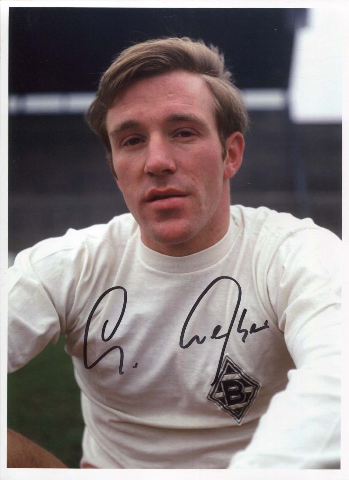 Autogramm Fussball | Borussia Mönchengladbach | 1965 | Günter NETZER