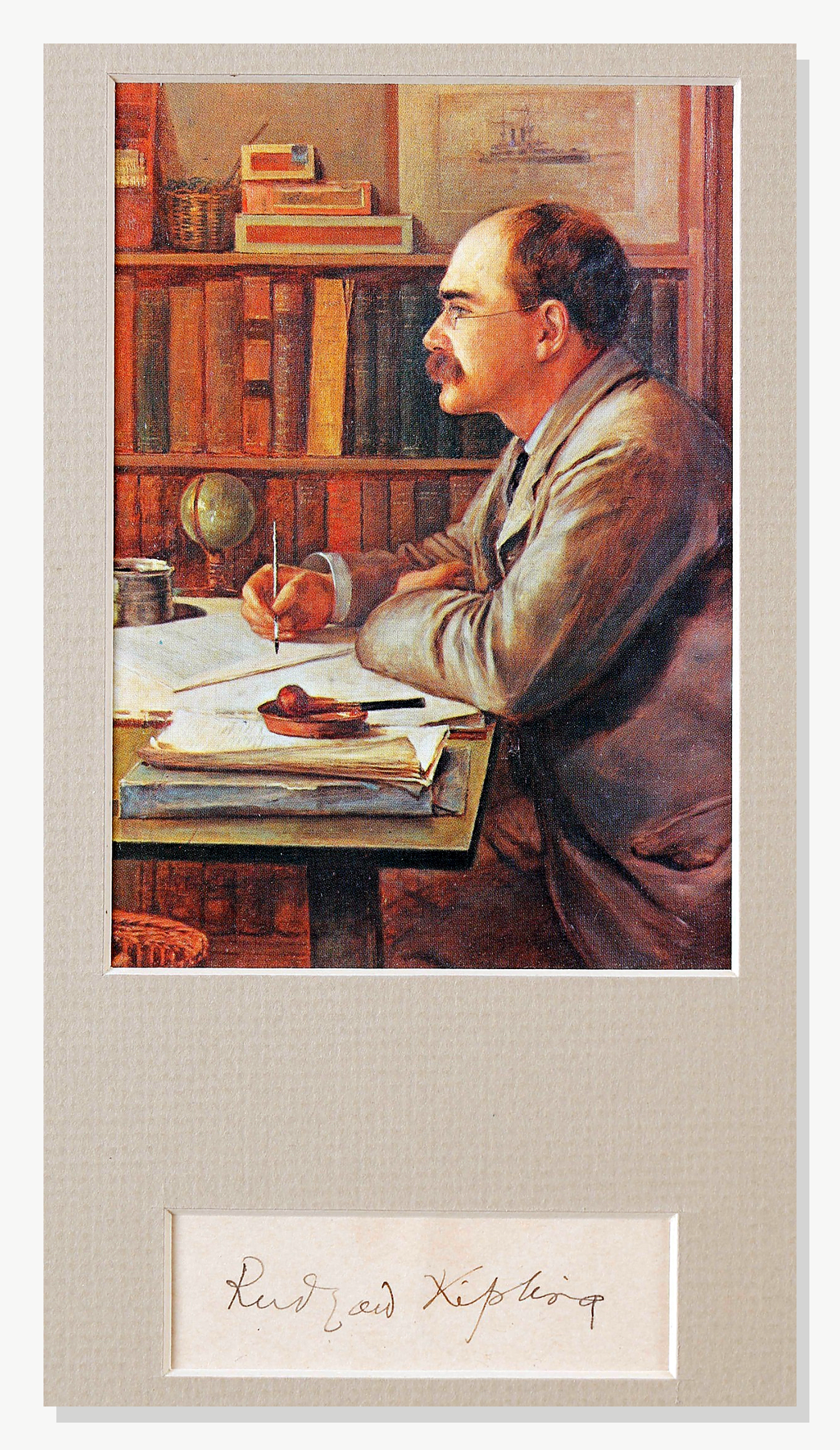 Rudyard Kipling Autograph Autogramm | ID 16049972904317