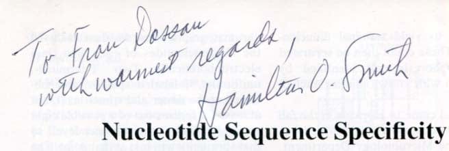 Hamilton Othanel  Smith Autograph Autogramm | ID 8277732491413