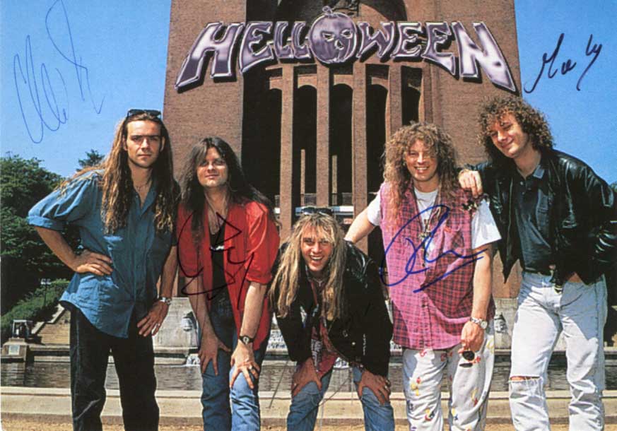  Helloween Autograph Autogramm | ID 14680497521021