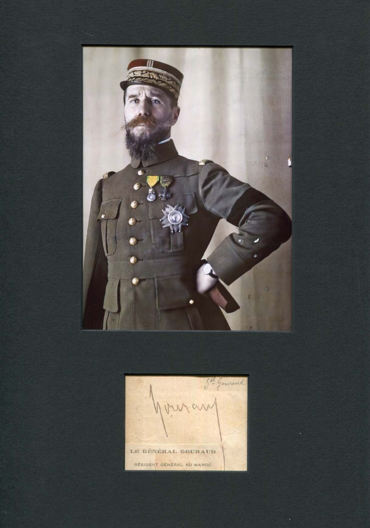 Henri Joseph Eugène Gouraud Autograph Autogramm | ID 8195137503381