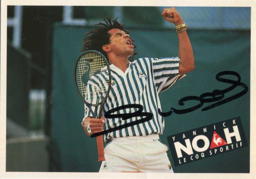 Henri &amp; Yannick Leconte &amp; Noah Autograph Autogramm | ID 14676962312573