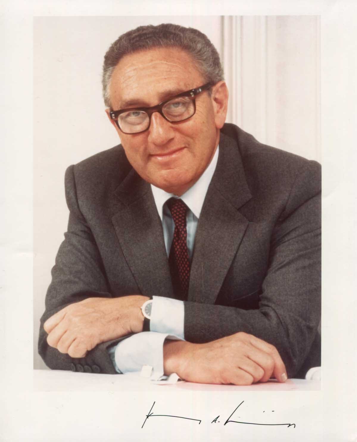 Henry Alfred Kissinger Autograph Autogramm | ID 8568264097941