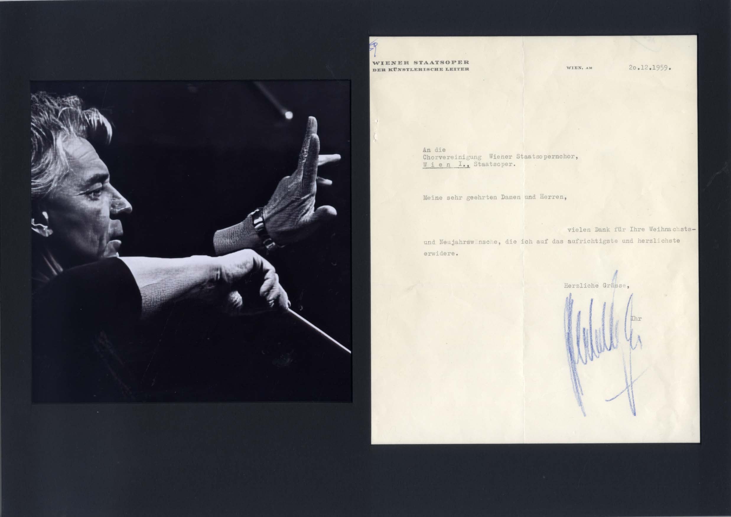 Herbert von Karajan Autograph Autogramm | ID 7965340795029