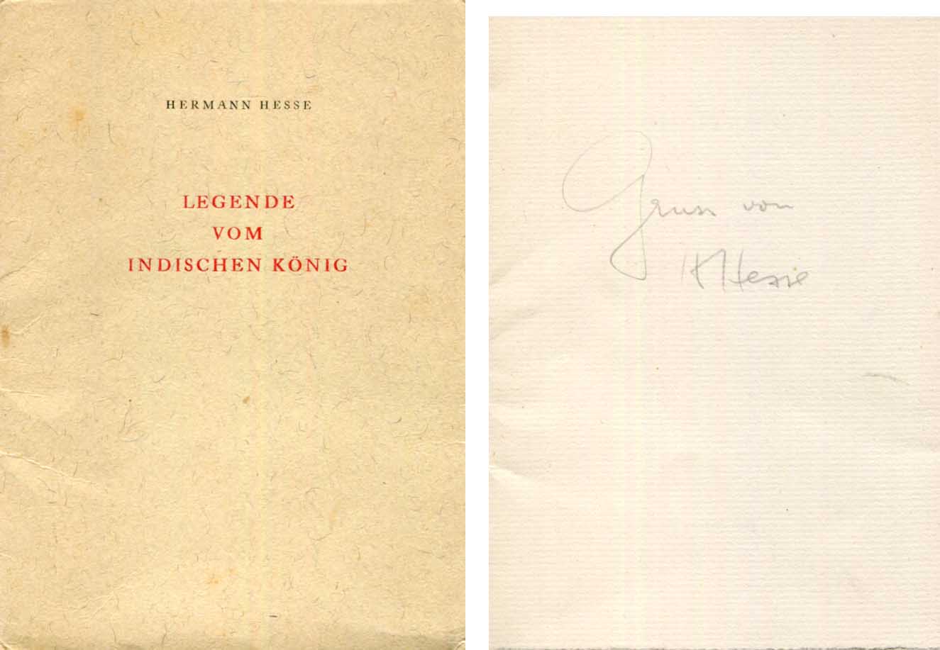 Hermann Hesse Autograph