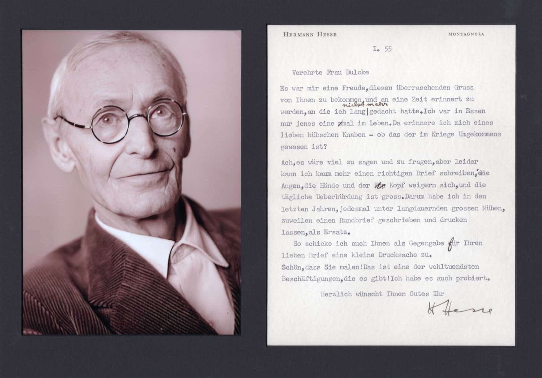 Hermann Hesse Autograph Autogramm | ID 7915045388437