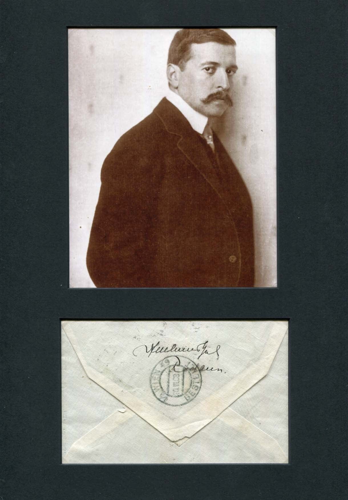 Hugo Laurenz August Hofmann von Hofmannsthal Autograph Autogramm | ID 8104378794133