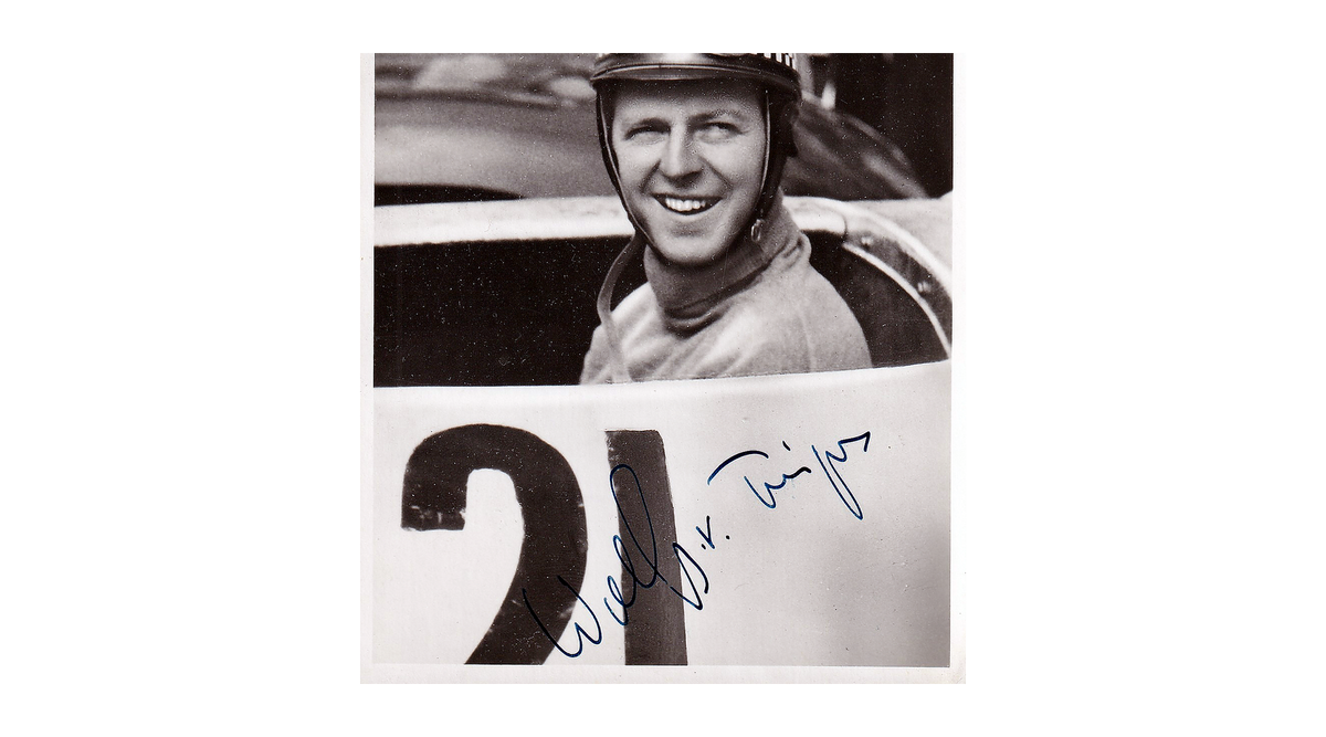 Wolfgang Graf Berghe von Trips Autograph Autogramm | ID 16009407725949