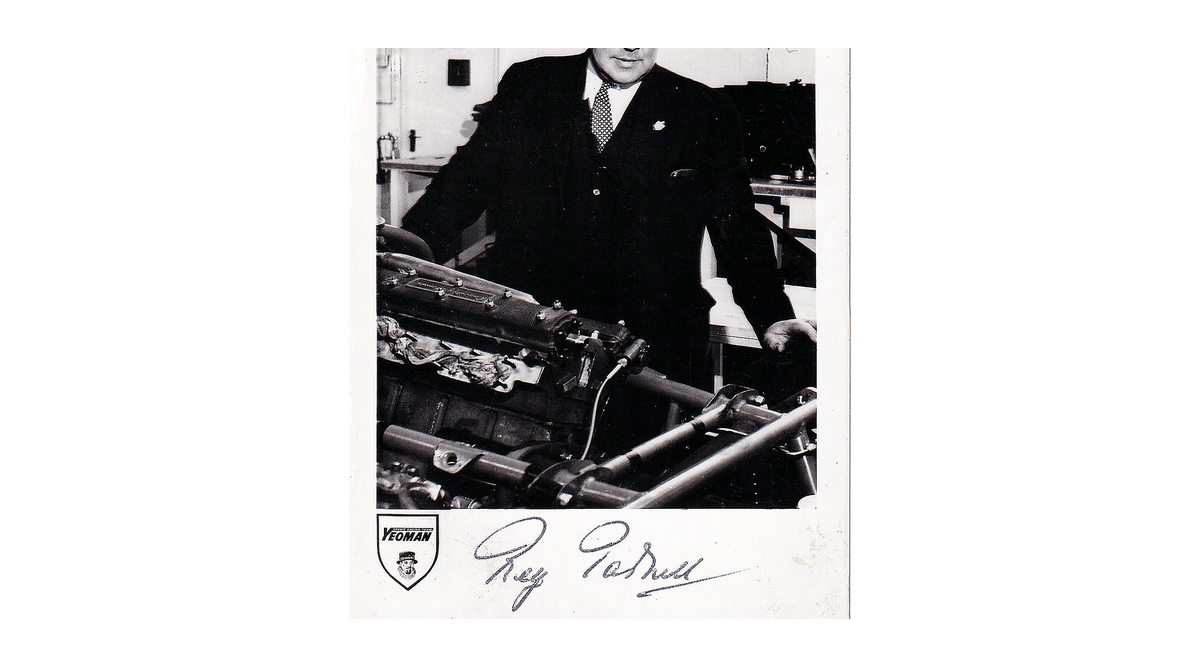 Reg Parnell Autograph Autogramm | ID 16018450841981