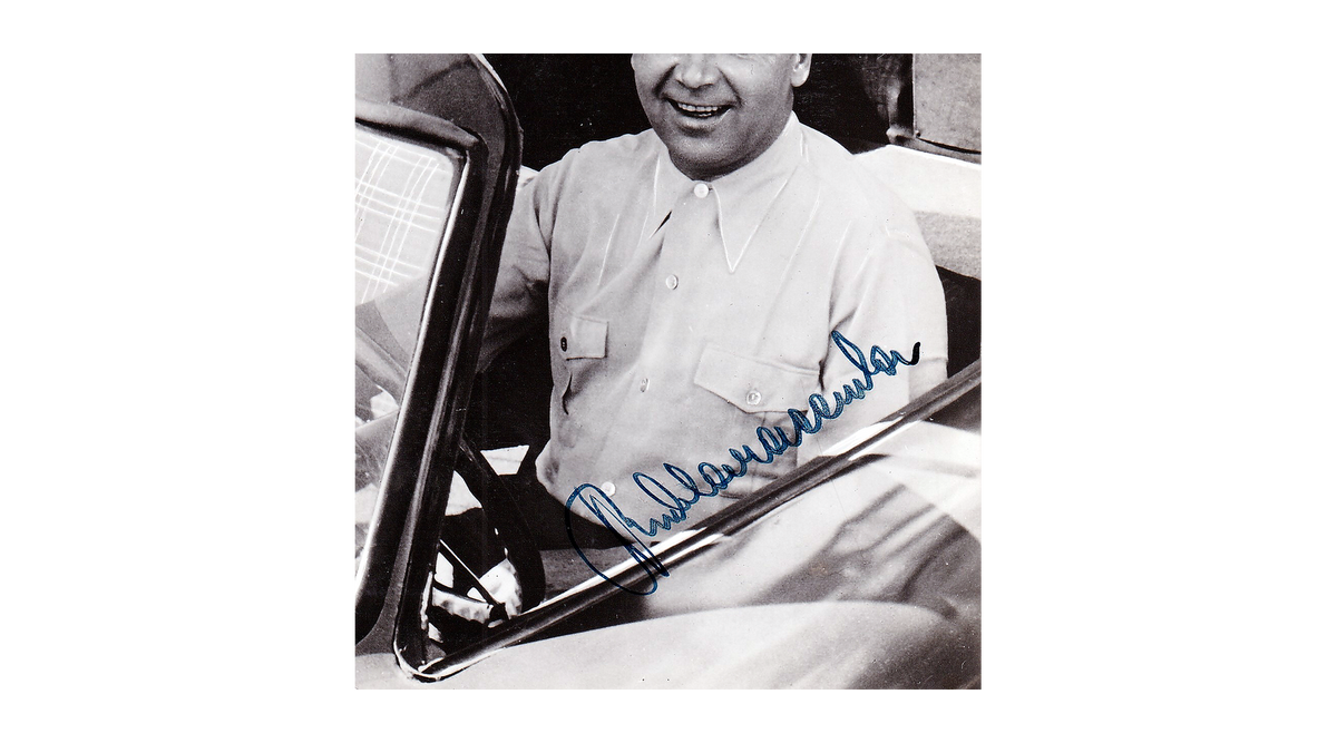 Rudolf Caracciola Autograph Autogramm | ID 16018439209341