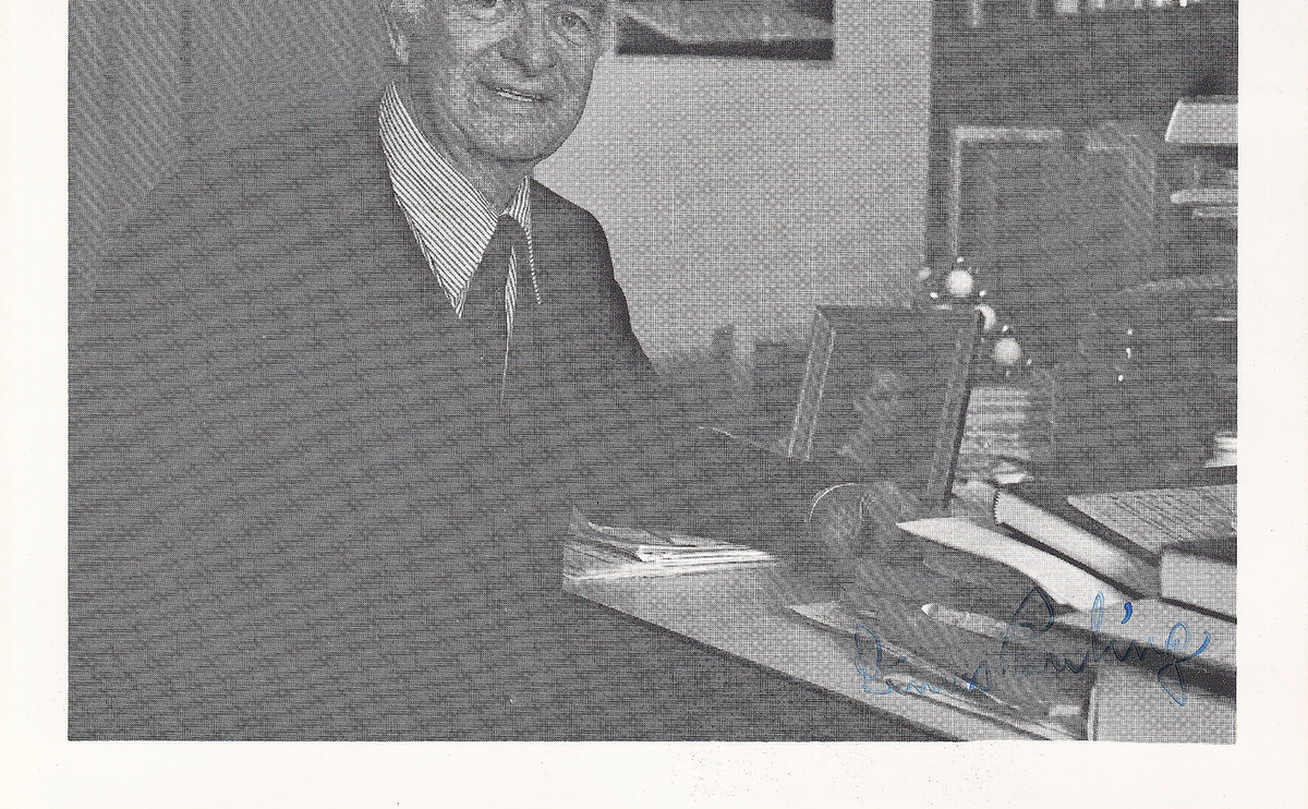 Linus Carl Pauling Autograph Autogramm | ID 16065654849917
