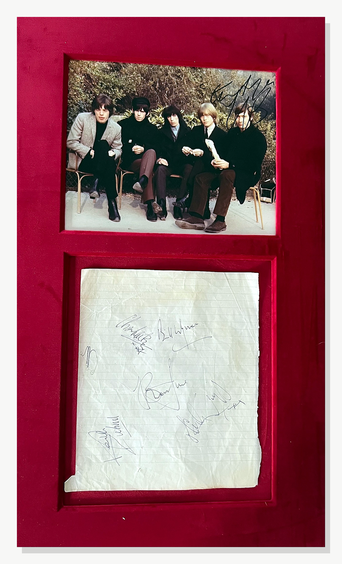 IMG The Rolling Stones Autograph Autogramm | ID 16047278063997
