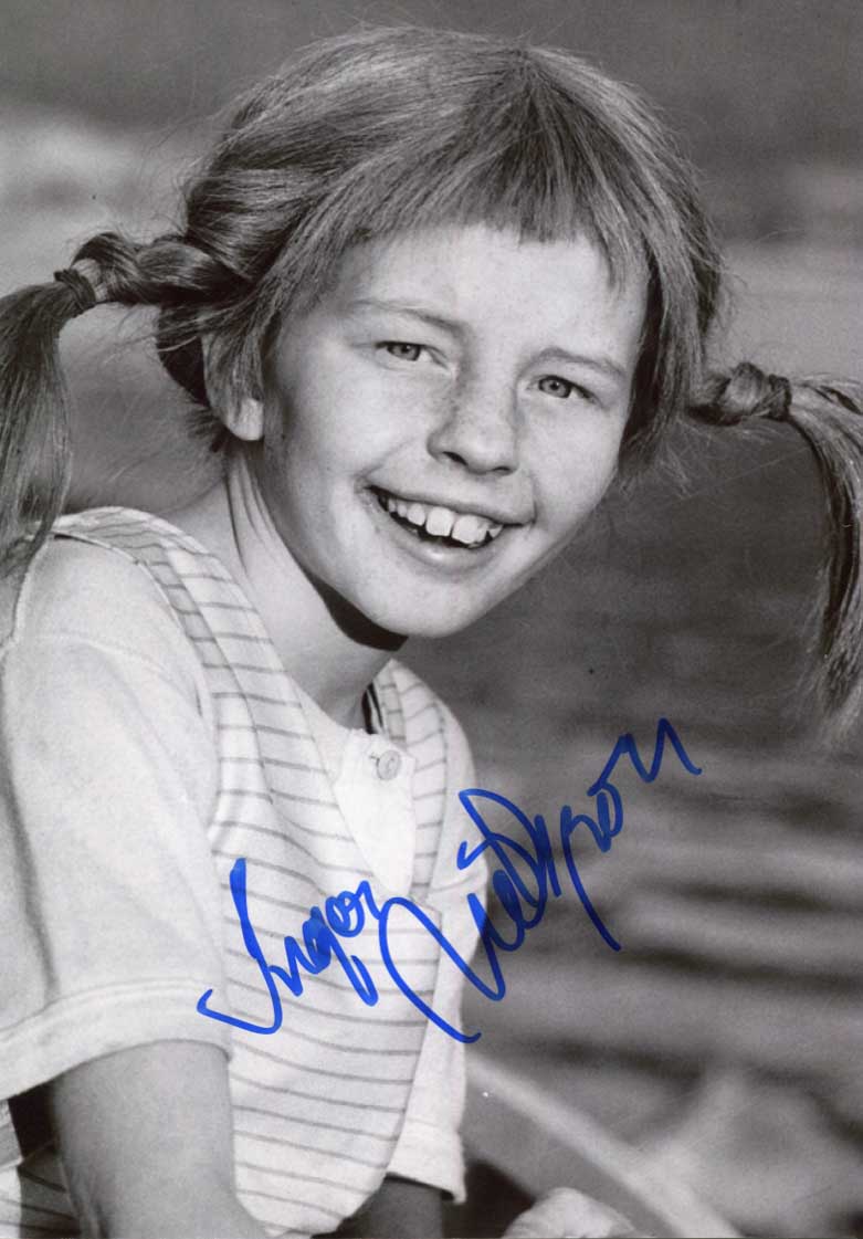 Inger Nilsson Autograph Autogramm | ID 8365902397589