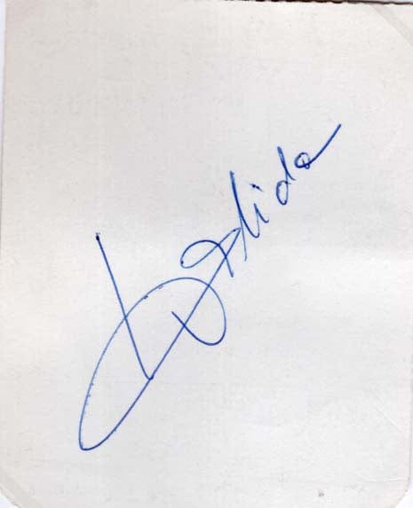 Iolanda Cristina Gigliotti Autograph Autogramm | ID 8373288173717
