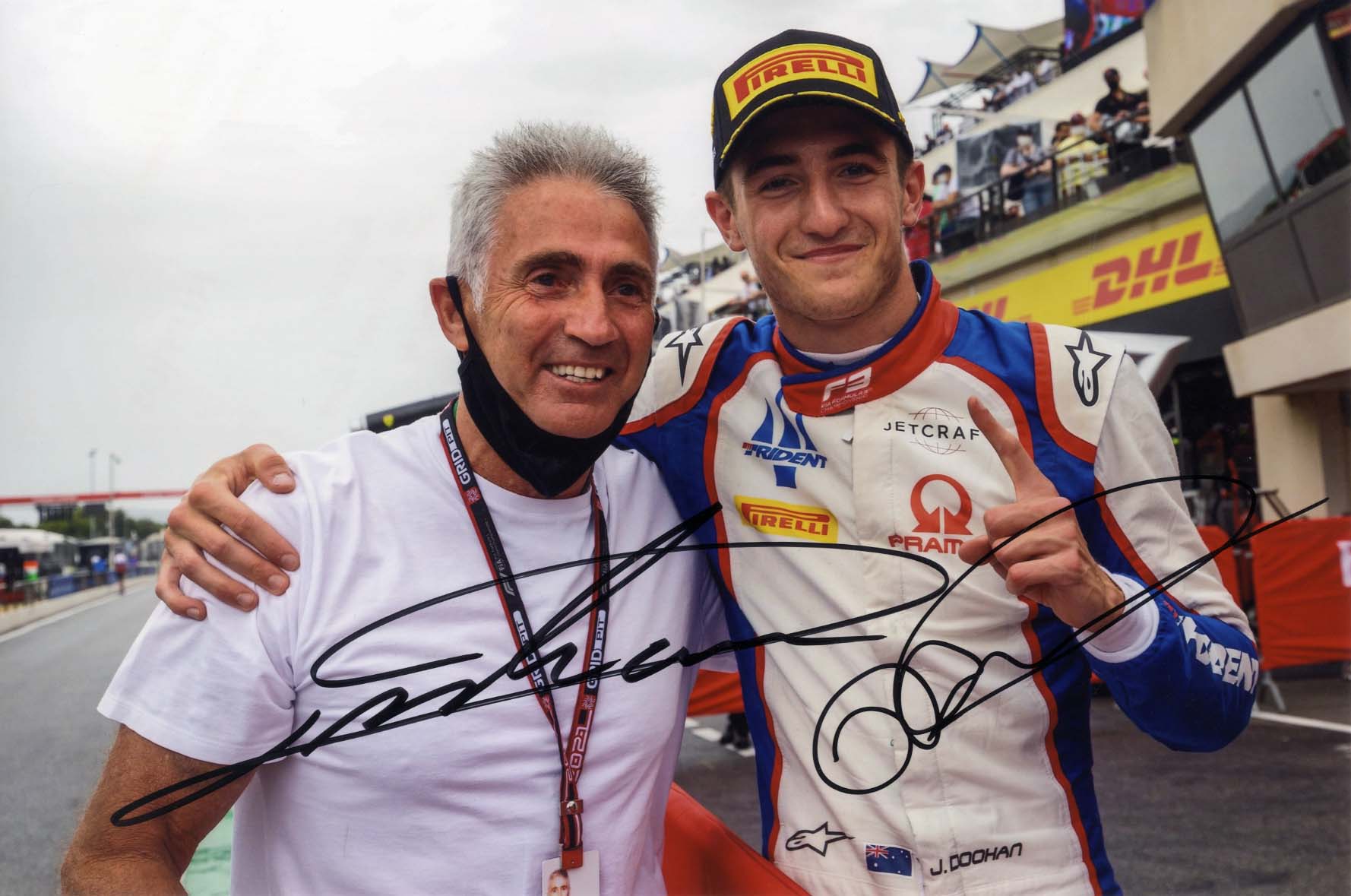 Jack &amp; Mick Doohan Autograph Autogramm | ID 14602159849853