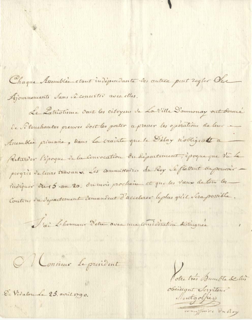 Jacques-Étienne Montgolfier Autograph Autogramm | ID 8302577975445