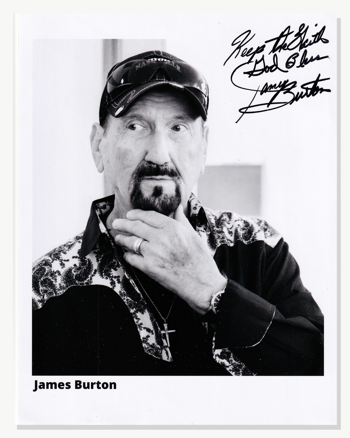 James Burton Autograph Autogramm | ID 16019038273917