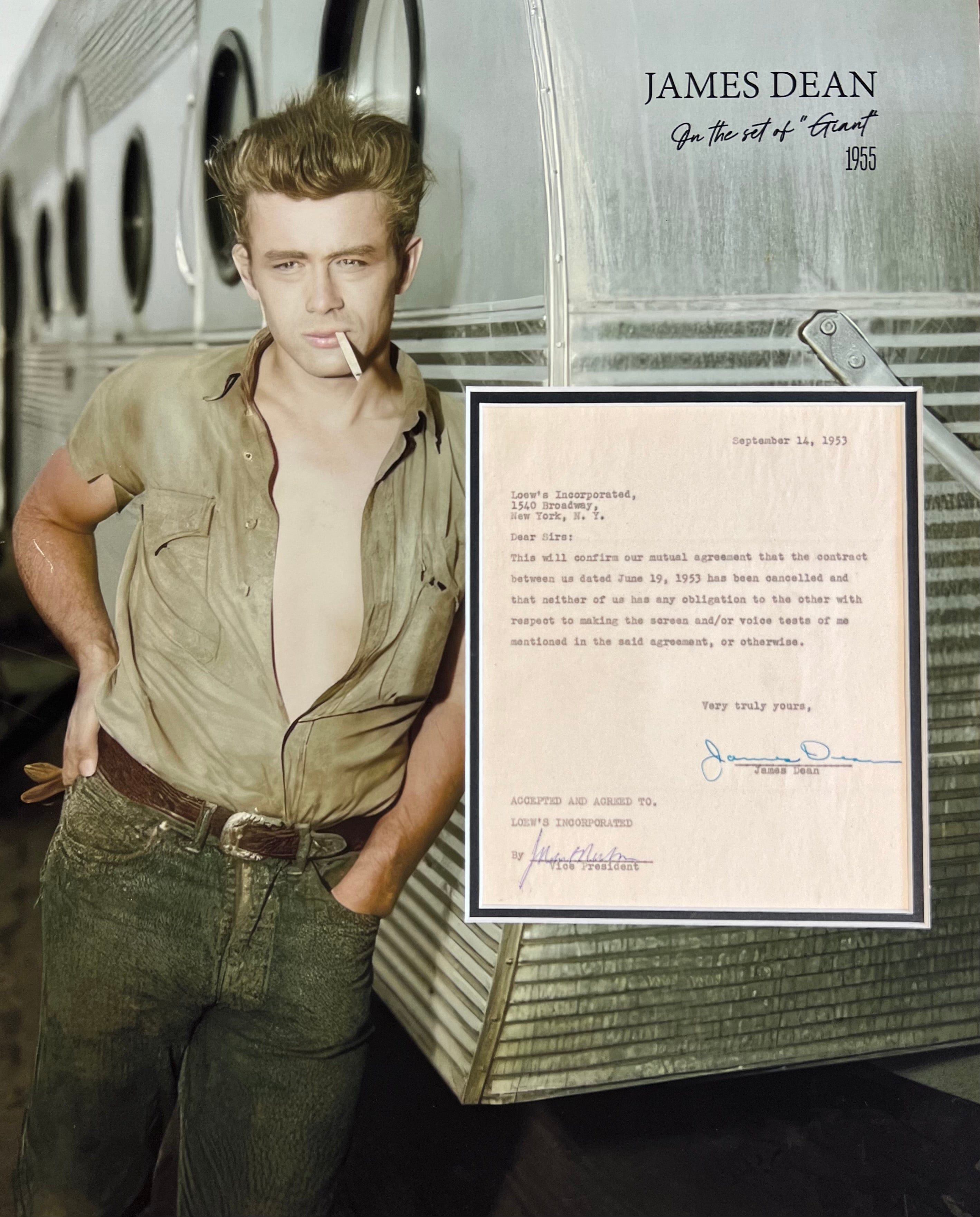 James Dean Autograph Autogramm | ID 8506366328981