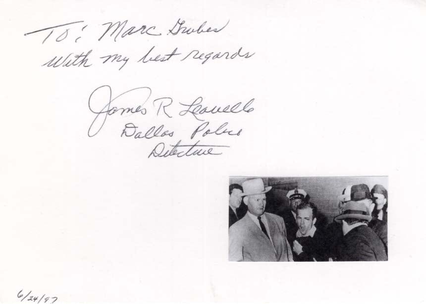 James Robert Leavelle Autograph Autogramm | ID 8126090838165