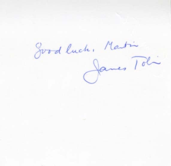 James Tobin Autograph Autogramm | ID 14832463446397