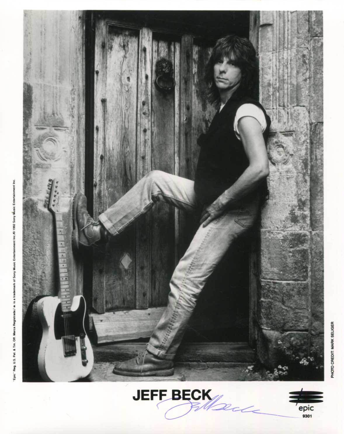 Jeff Beck Autograph Autogramm | ID 14601229271421