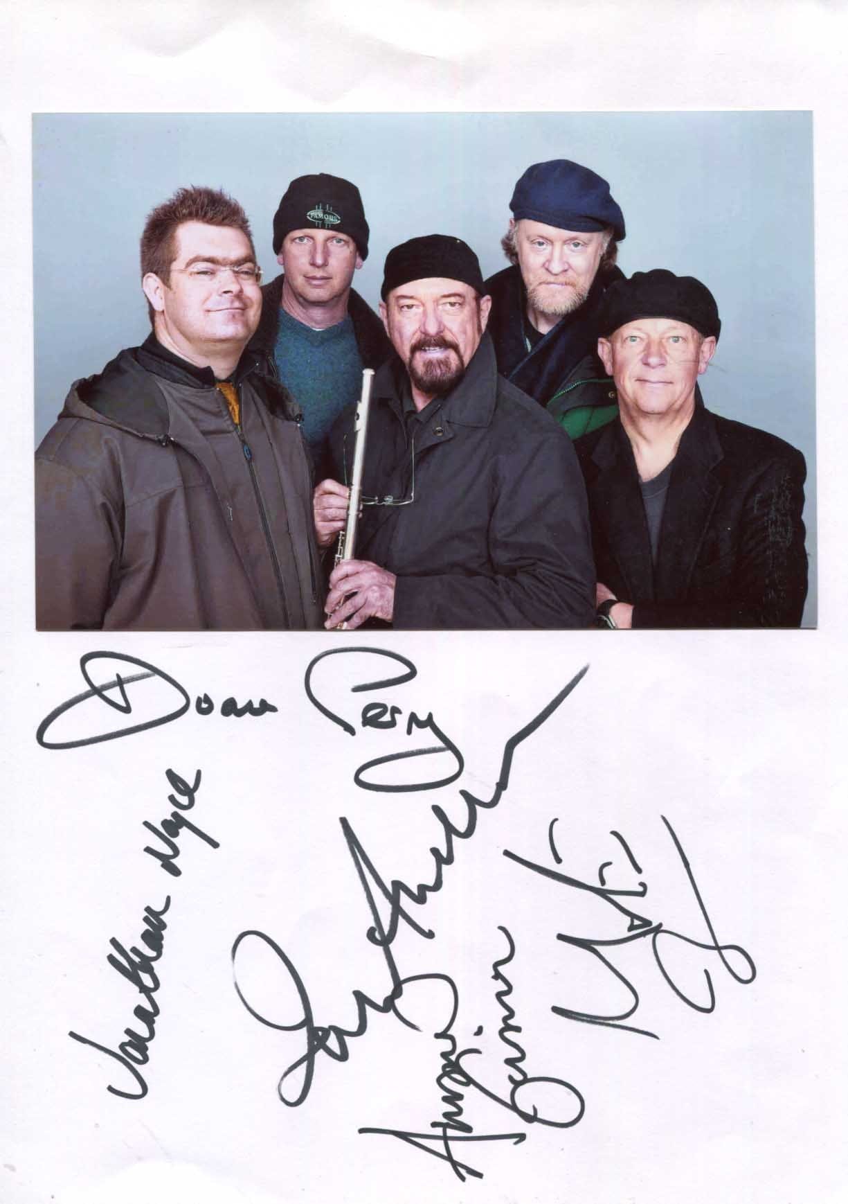  Jethro Tull Autograph Autogramm | ID 14882145534333