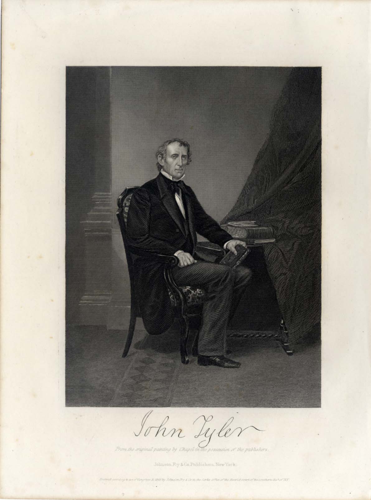 John Tyler Autograph Autogramm | ID 8126294360213
