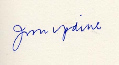 John Updike Autograph Autogramm | ID 14678762324349