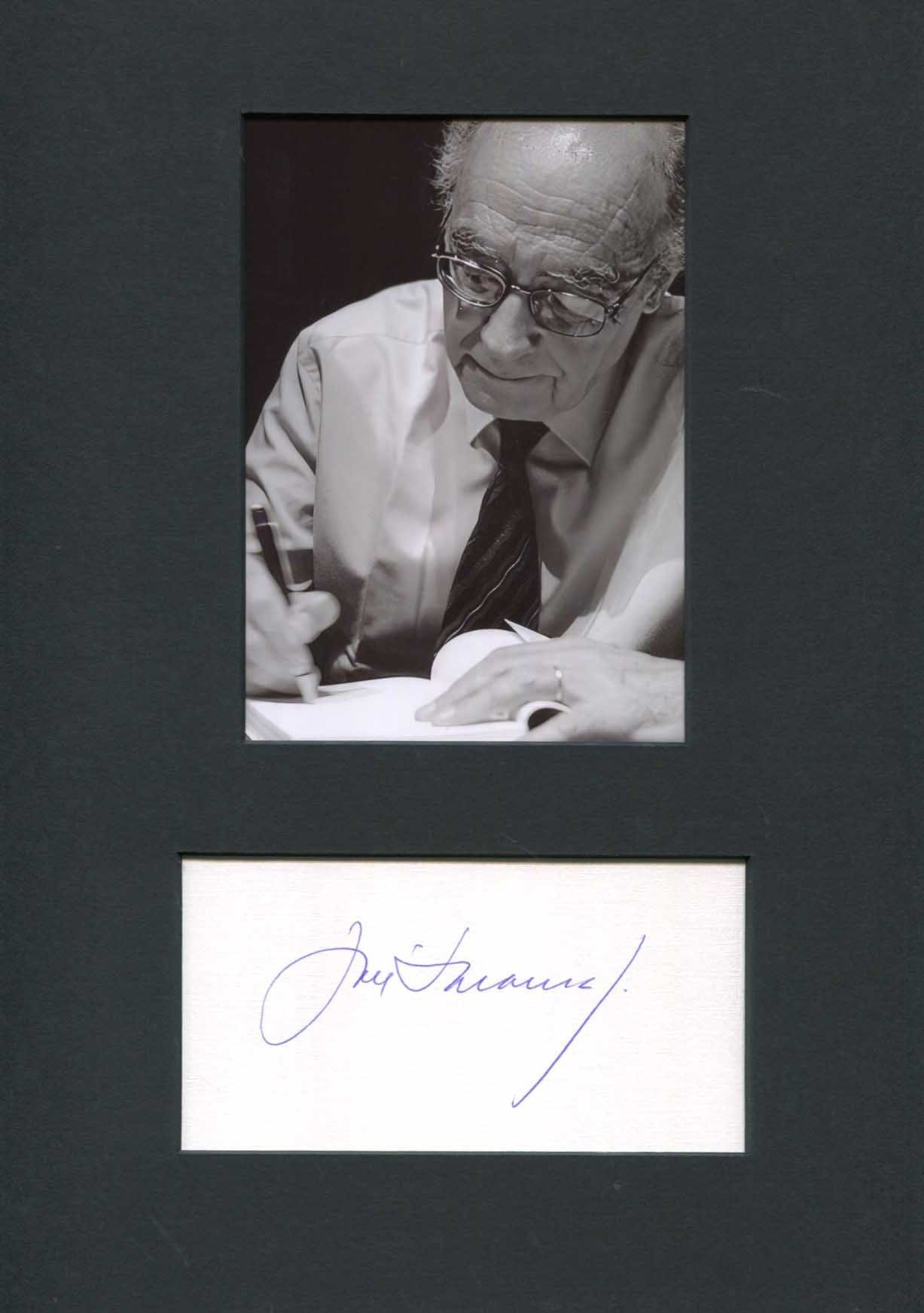 José Saramago Autograph Autogramm | ID 14601043018109