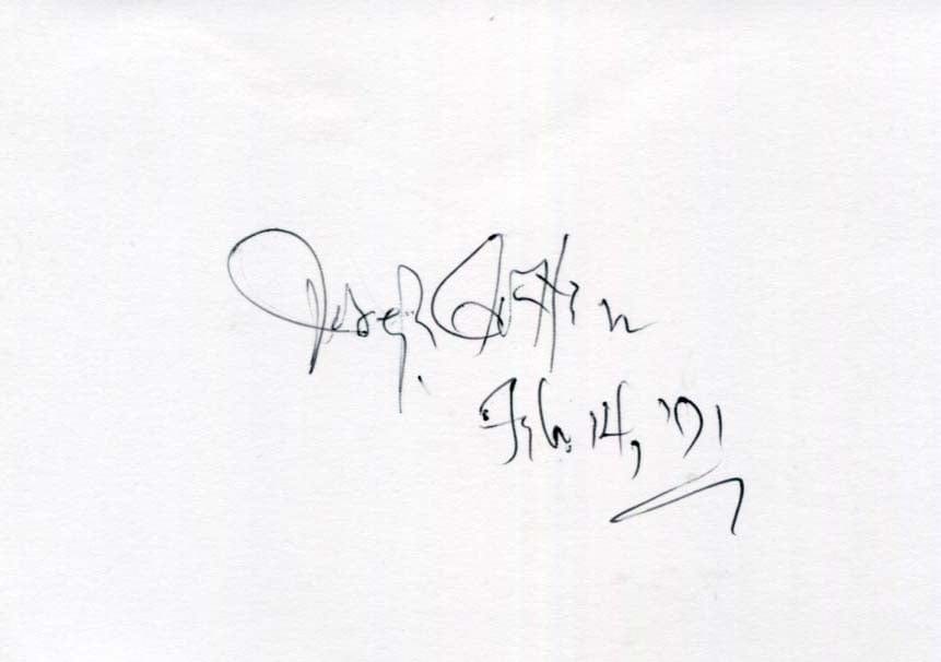 Joseph Cotten Autograph Autogramm | ID 8091614052501