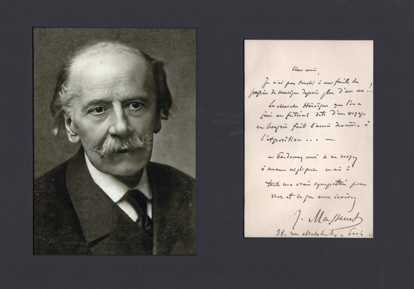Jules Massenet Autograph Autogramm | ID 8200405713045
