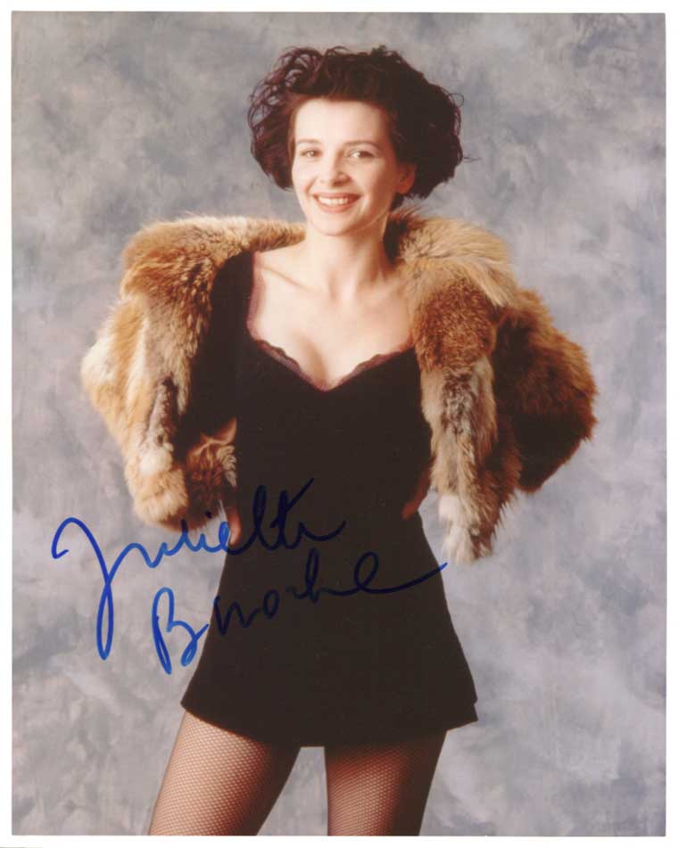 Juliette Binoche Autograph Autogramm | ID 8440446681237