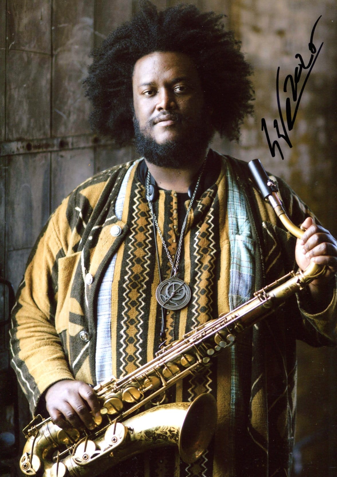 Kamasi Washington Autograph
