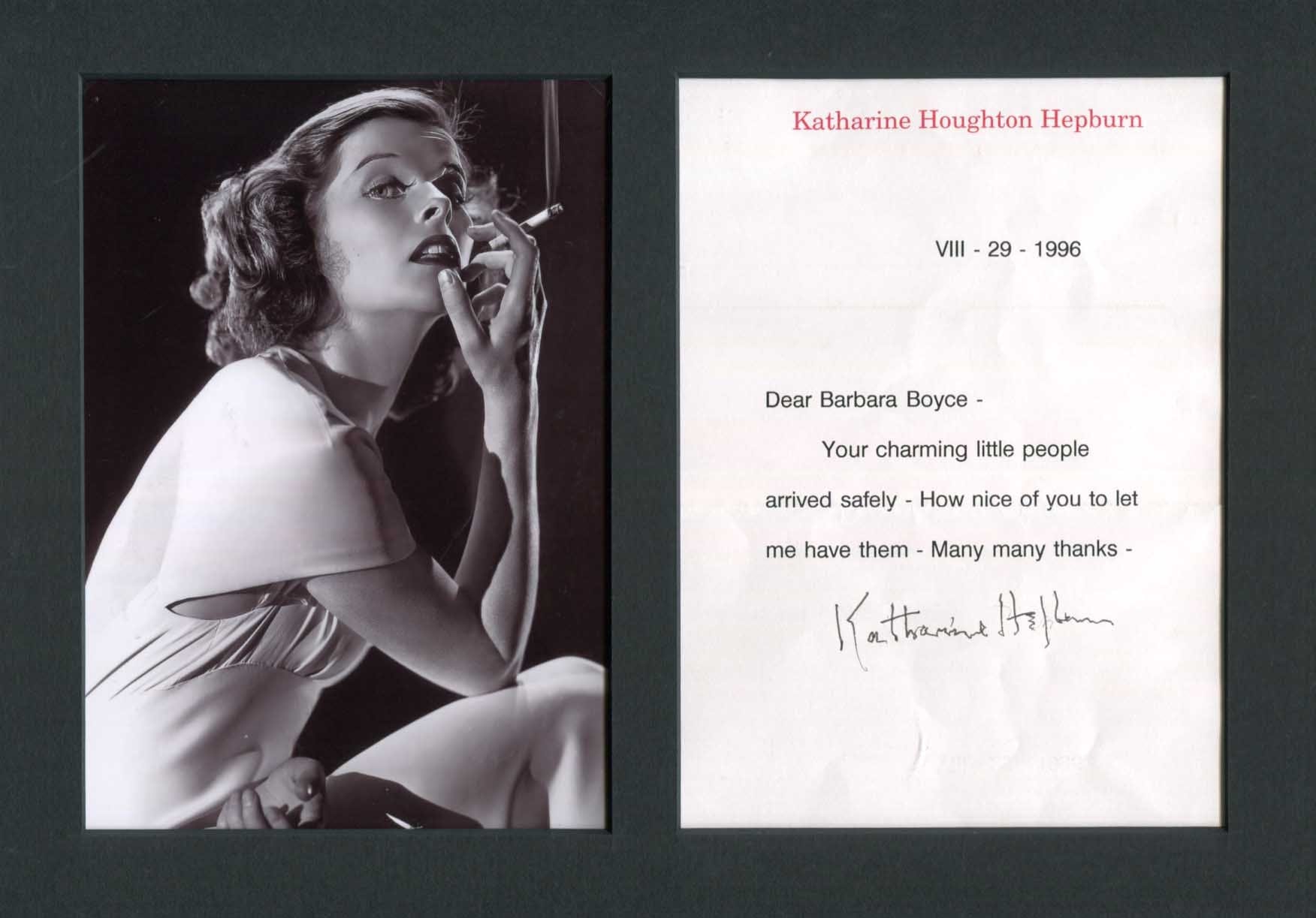 Katharine Hepburn Autograph Autogramm | ID 14601024274813