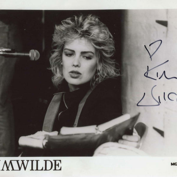 Kim Wilde Autograph