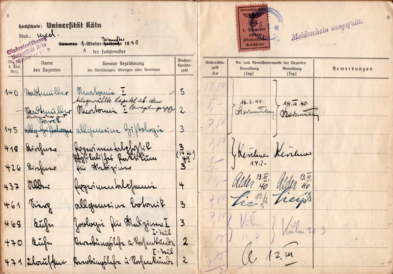 Science autographs and manuscripts