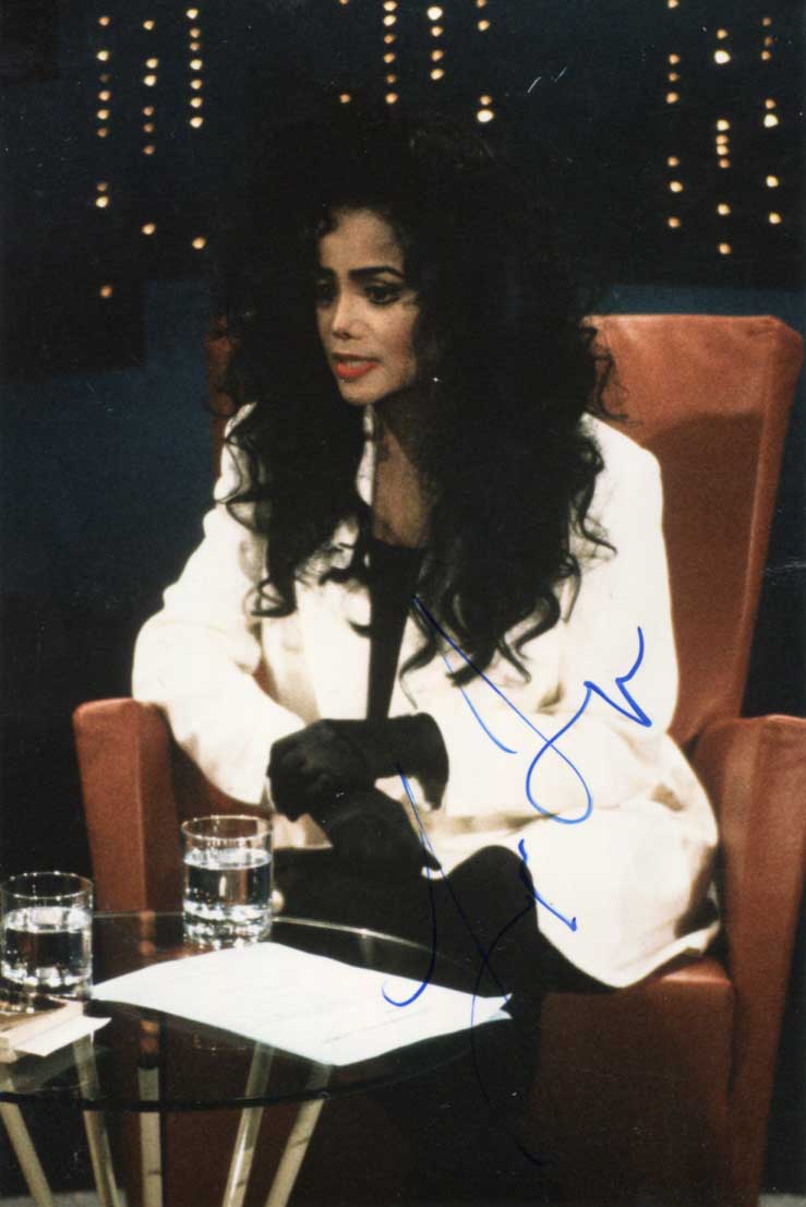 La Toya Jackson Autograph Autogramm | ID 14881325056381